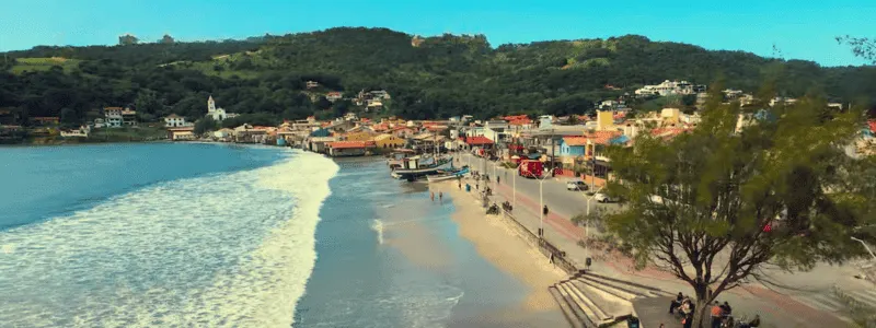 Praia central garoapa sc