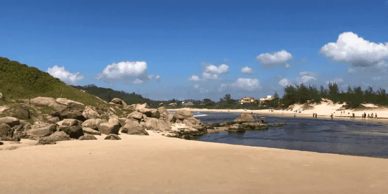 Praia da barra garopaba como chegar