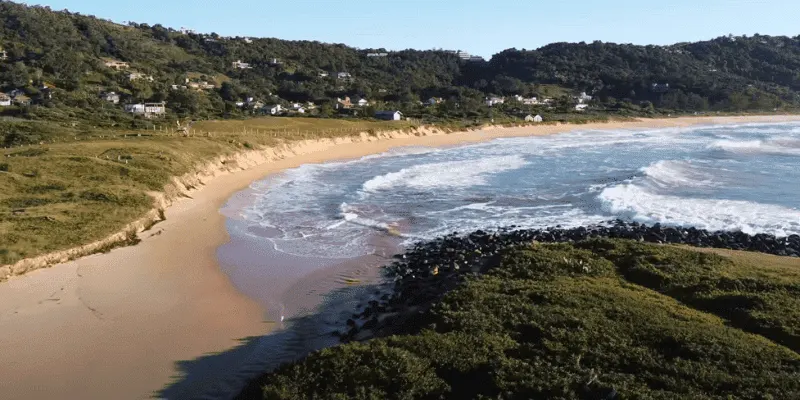 Praia da silveira sc