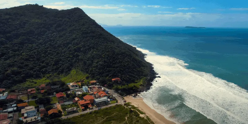 Praia do siriu santa catarina