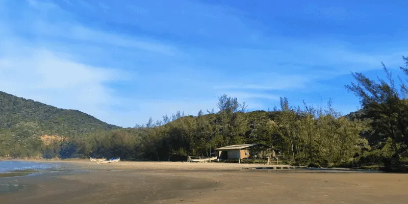 Praia vermelha imbituba