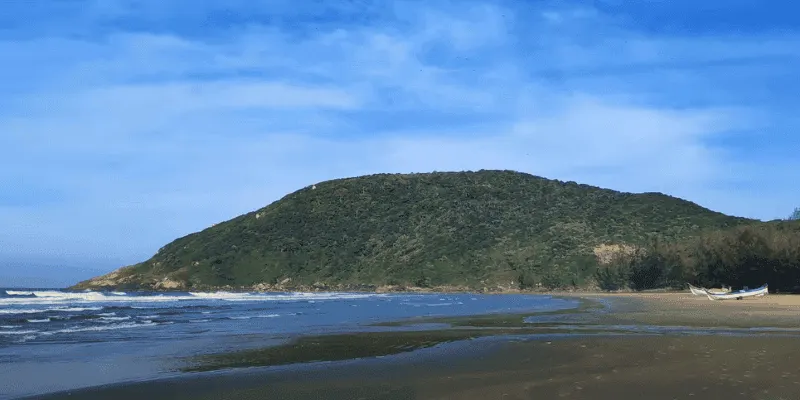 Praia vermelha praia do rosa