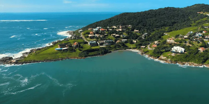 Praia vigia garopaba