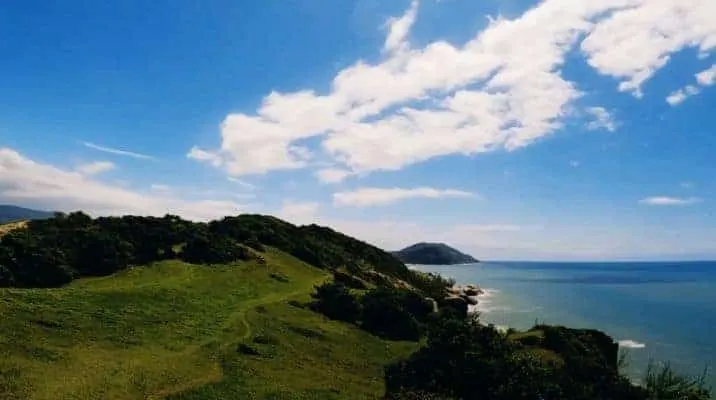 Trilha caranha garopaba sc